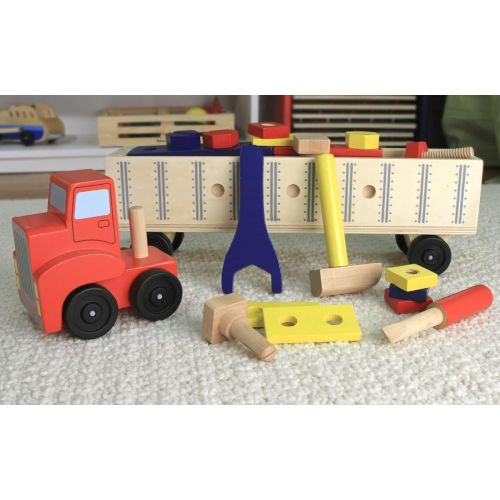  Melissa & Doug Big Rig Building Set