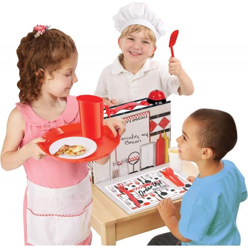  Melissa & Doug Order Up! Diner Play Set