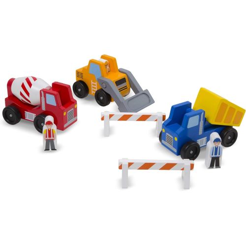  Melissa & Doug Construction Vehicle Set (8 pcs)