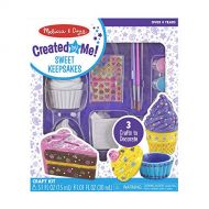 Melissa & Doug Decorate-Your-Own Sweets Set Craft Kit: 2 Treasures Boxes and a Cake Bank