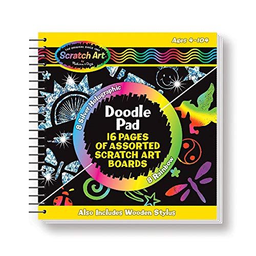  Melissa & Doug Scratch Art Doodle Pad