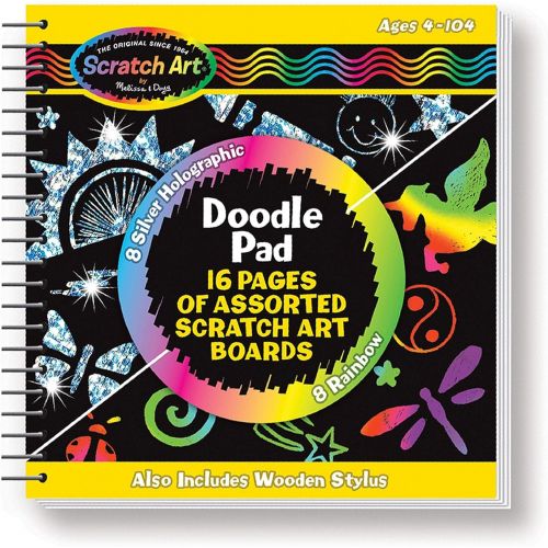  Melissa & Doug Scratch Art Doodle Pad