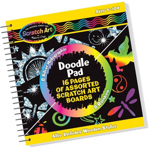  Melissa & Doug Scratch Art Doodle Pad