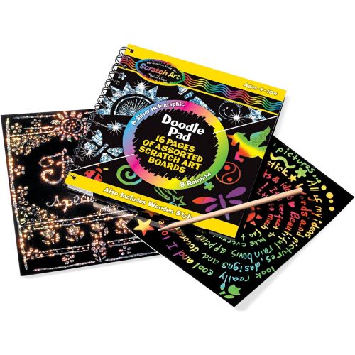  Melissa & Doug Scratch Art Doodle Pad