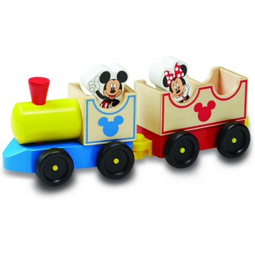  Melissa & Doug Mickey Mouse & Friends Wooden All Aboard Train