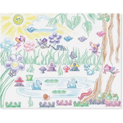  Melissa & Doug Stamp-a-Scene Fairy Garden