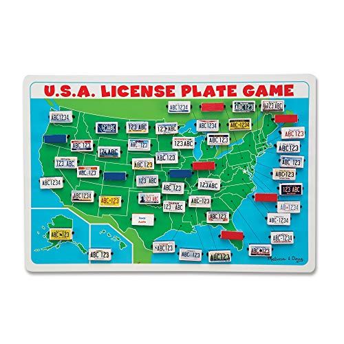  Melissa & Doug License Plate Game