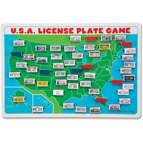  Melissa & Doug License Plate Game