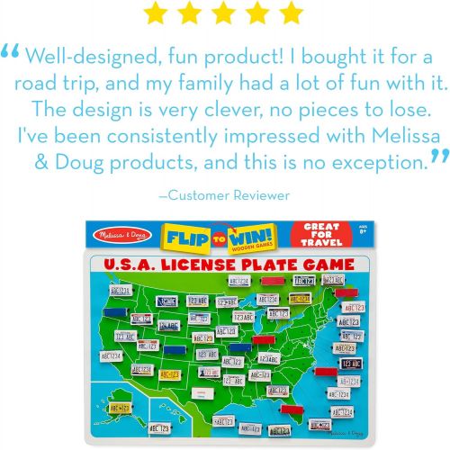  Melissa & Doug License Plate Game