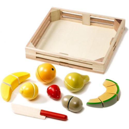  Melissa & Doug Beautiful Wooden Kids Cutting Food & Fruit Sets by Melissa and Doug