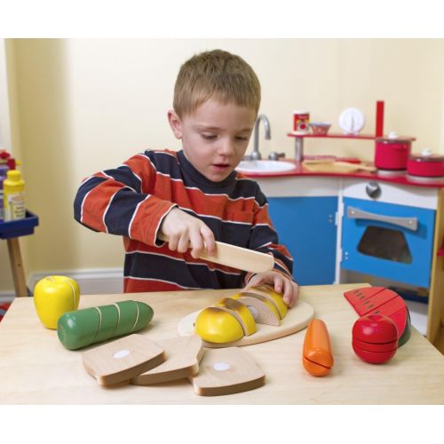  Melissa & Doug Beautiful Wooden Kids Cutting Food & Fruit Sets by Melissa and Doug