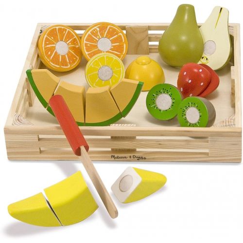  Melissa & Doug Beautiful Wooden Kids Cutting Food & Fruit Sets by Melissa and Doug