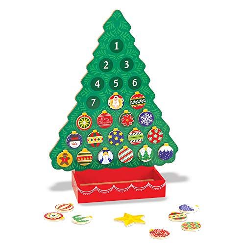  Melissa & Doug Wooden Advent Calendar