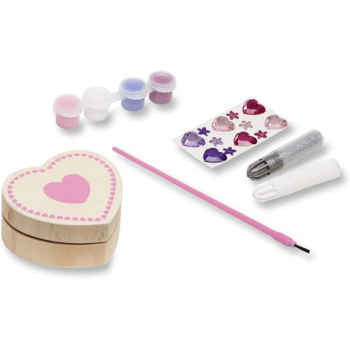  Melissa & Doug Decorate-Your-Own Box Craft Kit - Heart