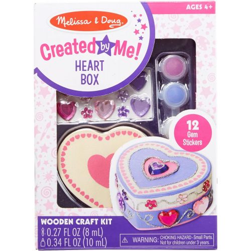  Melissa & Doug Decorate-Your-Own Box Craft Kit - Heart