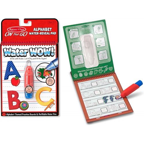  Melissa & Doug Water Wow Bundle! Colors, Numbers and Alphabet