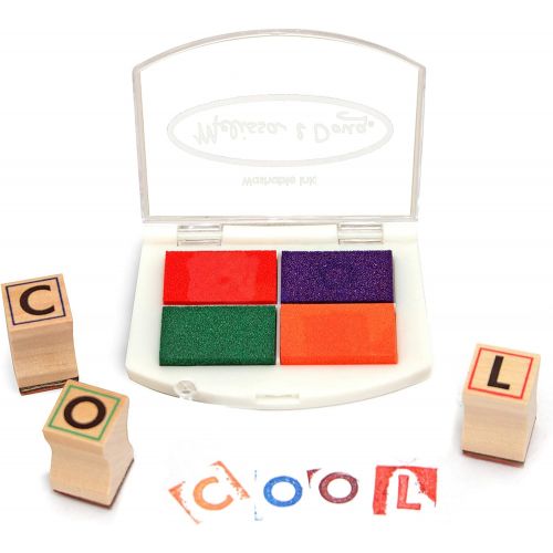  Melissa & Doug Alphabet Stamp Set