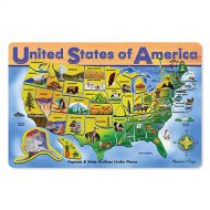 Melissa & Doug USA Map Puzzle 45 pcs