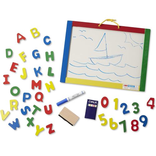  Melissa & Doug Magnetic Chalk/Dry Erase Board