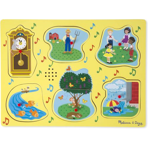  Melissa & Doug Sing-Along Nursery Rhymes Sound Puzzle  1