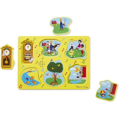  Melissa & Doug Sing-Along Nursery Rhymes Sound Puzzle  1