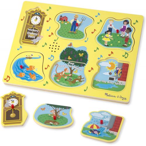  Melissa & Doug Sing-Along Nursery Rhymes Sound Puzzle  1