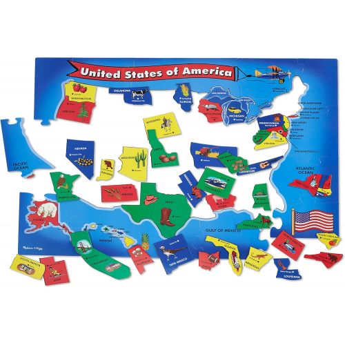  Melissa & Doug U.S.A. 51pc Floor Puzzle