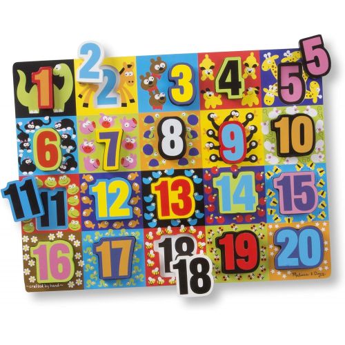  Melissa & Doug Jumbo Numbers Chunky Puzzle