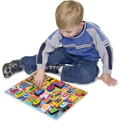  Melissa & Doug Jumbo ABC Chunky Puzzle