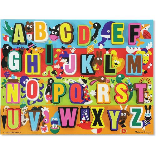  Melissa & Doug Jumbo ABC Chunky Puzzle