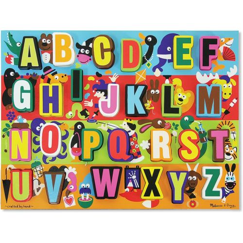  Melissa & Doug Jumbo ABC Chunky Puzzle