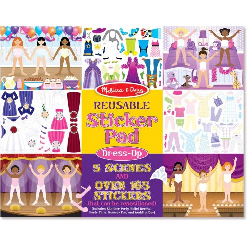  Melissa & Doug Dress-Up Reusable Sticker Pad