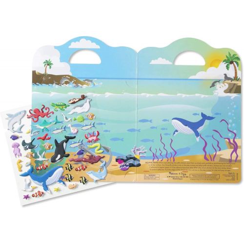  Melissa & Doug Puffy Sticker Play Set- Ocean