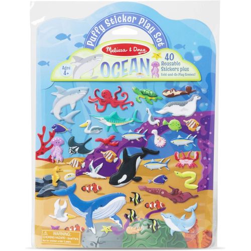  Melissa & Doug Puffy Sticker Play Set- Ocean