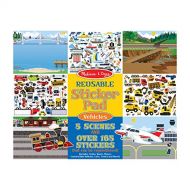 Melissa & Doug Reusable Sticker Pad - Vehicles