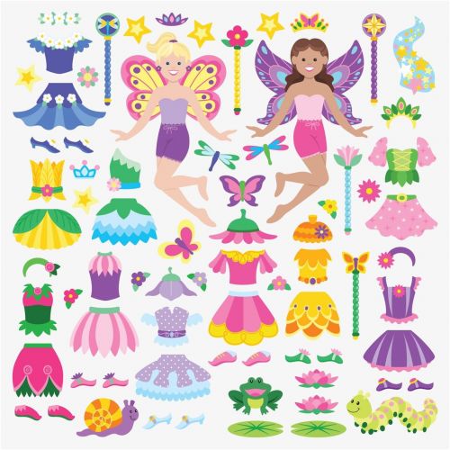  Melissa & Doug Puffy Sticker Play Set - Fairy