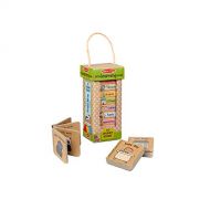 Melissa & Doug Childrens Book - Natural Play Book Tower: Little Learning Books