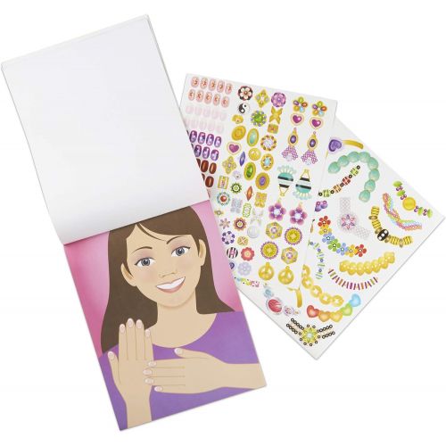  Melissa & Doug Jewelry & Nails Sticker Pad