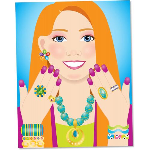  Melissa & Doug Jewelry & Nails Sticker Pad