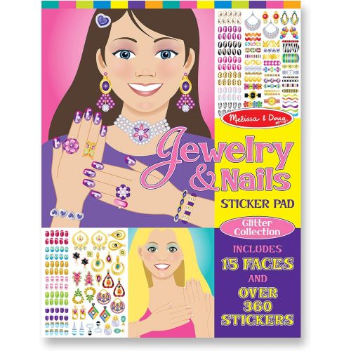  Melissa & Doug Jewelry & Nails Sticker Pad