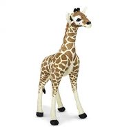 Melissa & Doug Lifelike Plush Standing Baby Giraffe Stuffed Animal  3 Feet Tall