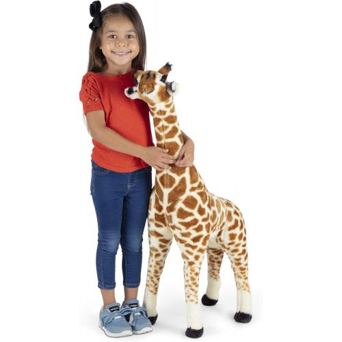  Melissa & Doug Lifelike Plush Standing Baby Giraffe Stuffed Animal  3 Feet Tall