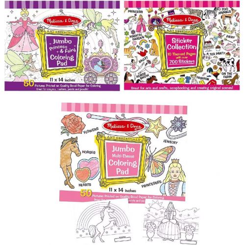  Melissa & Doug Girls Activity Bundle