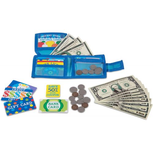  Melissa & Doug Pretend-to-Spend Wallet