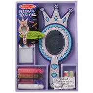 Melissa & Doug Decorate-Your-Own Wooden Princess Mirror