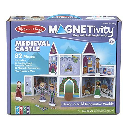  Melissa & Doug Magentivity Magnetic Dress-Up Play Set  Medieval Castle