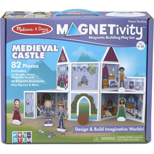  Melissa & Doug Magentivity Magnetic Dress-Up Play Set  Medieval Castle
