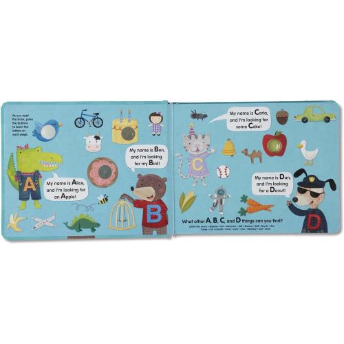  Melissa & Doug Poke-a-Dot  An Alphabet Eye Spy