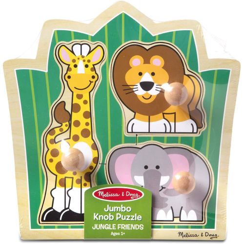  Melissa & Doug Safari Jumbo Knob Puzzle