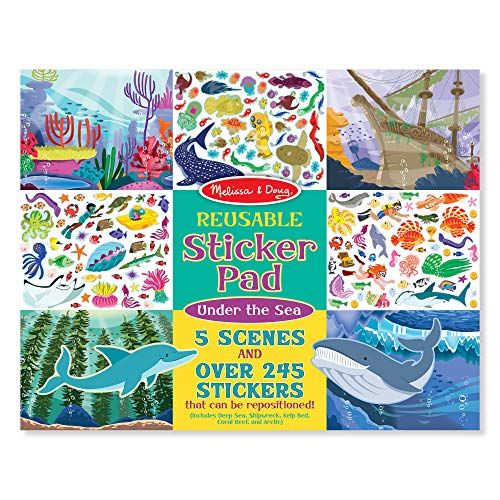  Melissa & Doug Reusable Sticker Activity Pad - Under The Sea